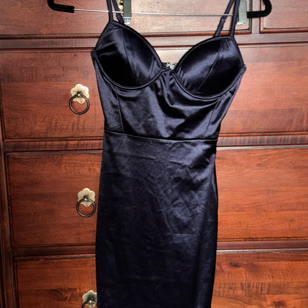 Windsor midnight blue Satin Dress